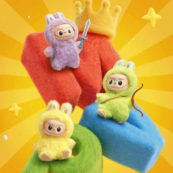 Pop Mart Plushie Labubu THE MONSTERS Pin For Love N-Z Series - Vinyl Plush Pendant Blind Box