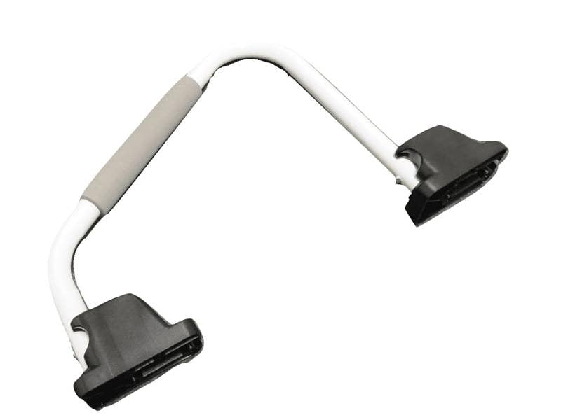 White Safety Hand Rail - Caravan Motohome Support Lift Grab Handle Stainless Steel