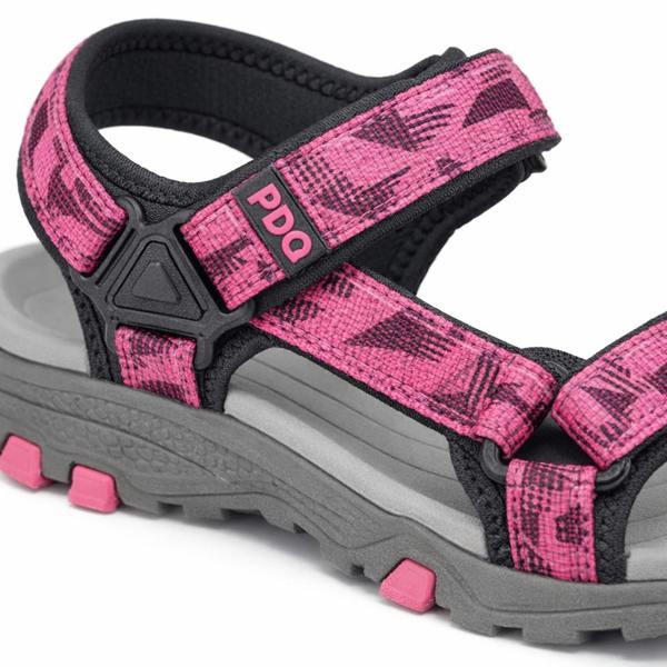 PDQ TESSA Hiking & Trail Sandals   in  Black
