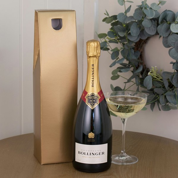 Virginia Hayward Bottle of Bollinger Gift