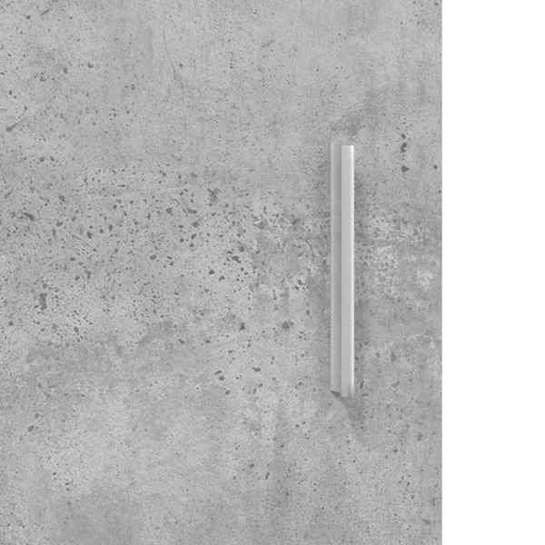 Berkfield Aquarium Stand Concrete Grey 101x41x58 cm Engineered Wood