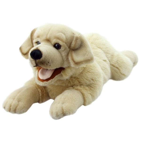 The Puppet Company Labrador - Yellow - Playful Puppies