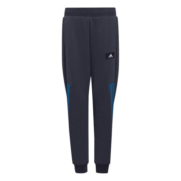 Adidas Childrens/Kids Future Icons 3 Stripes Tapered Leg Jogging Bottoms - Navy