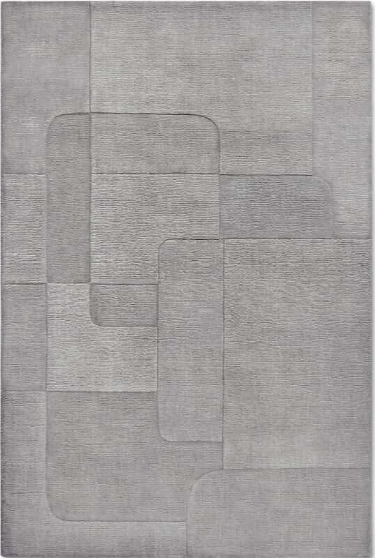 The Rugs Handwoven Abstract Design Wool Rug