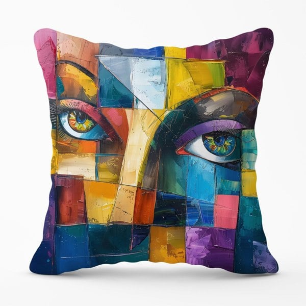 Warren Reed Fragmented Vision: Eyes Of The Soul Cushions