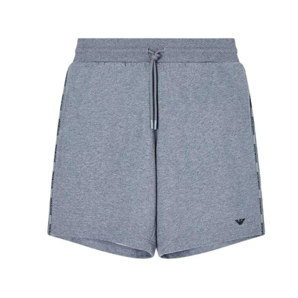 Emporio Armani EA7 Mens Tapered Shorts - Grey Melange - 
