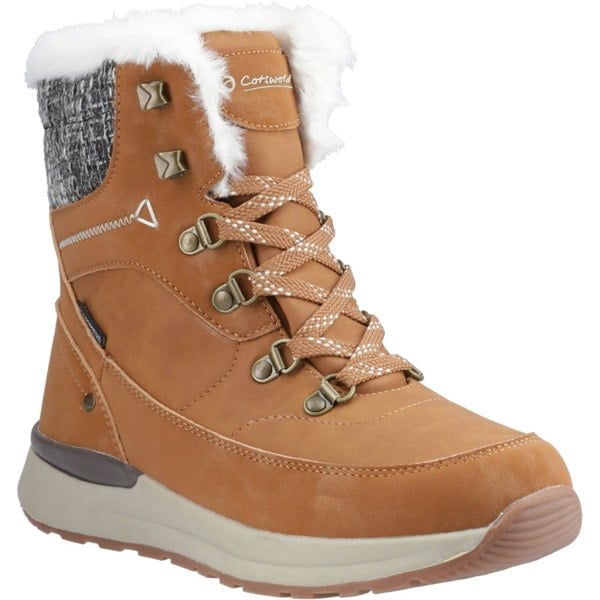 Cotswold Sheephouse Textile Women's Tan Hiking Boots