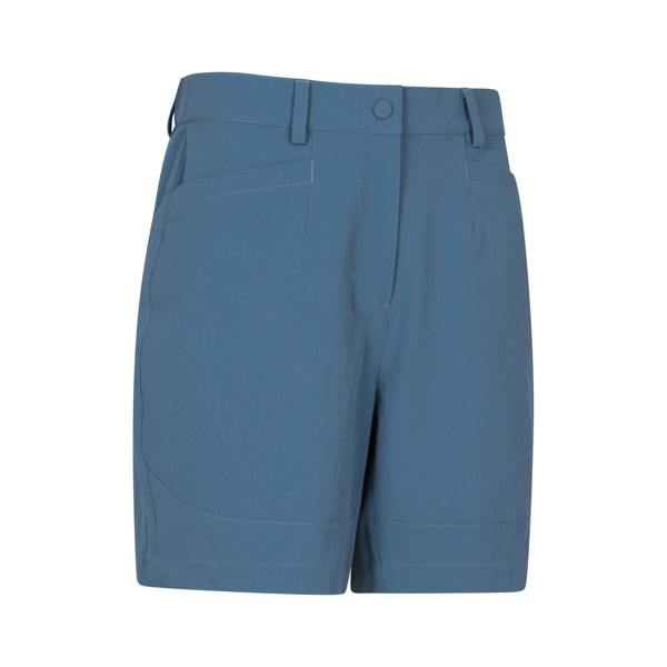 Mountain Warehouse Womens/Ladies Lade Water Resistant Shorts - Blue - 