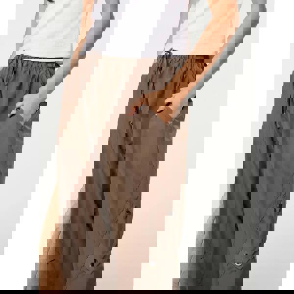 Pink Vanilla Pocket Detail Wide Leg Cargo Trousers