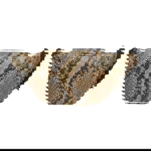 Assots London 'NOAH' Tan Python Snake Leather Bum Belt Bag