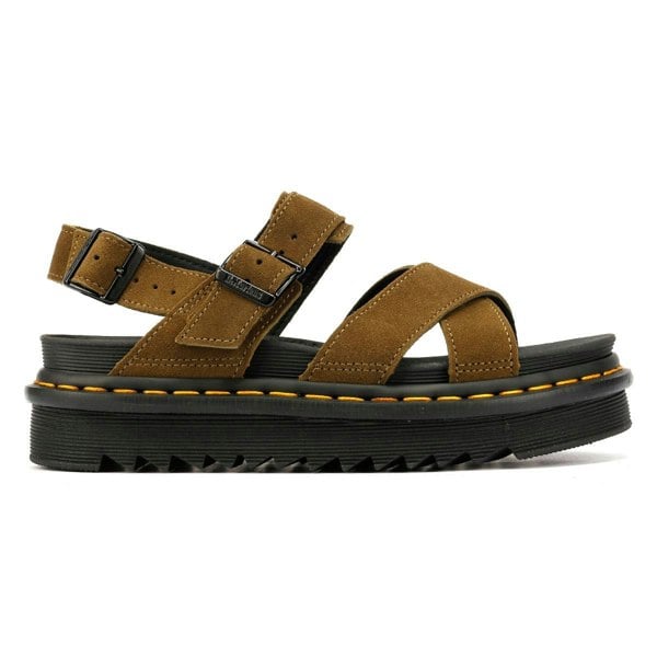 Dr. Martens Voss II Bronx Women's Olive Sandals