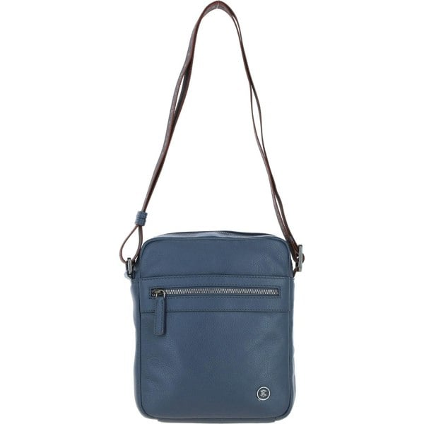 'Crossflow' Real Leather Crossbody Bag: 64405