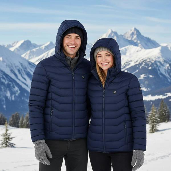 Anniou Duck Down Heated Jacket