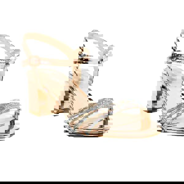 Lunar Womens/Ladies Amie Sandals - Rose Gold