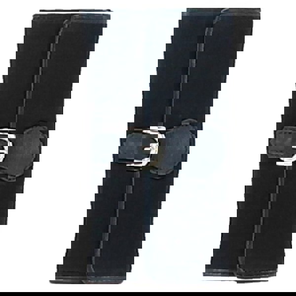 Ashwood Ten Card Suede & Leather Purse Green: S-21