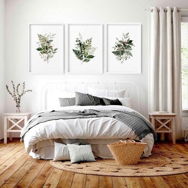 Wall art for bedroom wall | set of 3 wall art prints