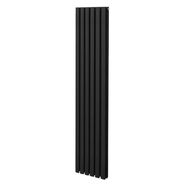 Monstershop Oval Column Radiator – 1800mm x 360mm – Black
