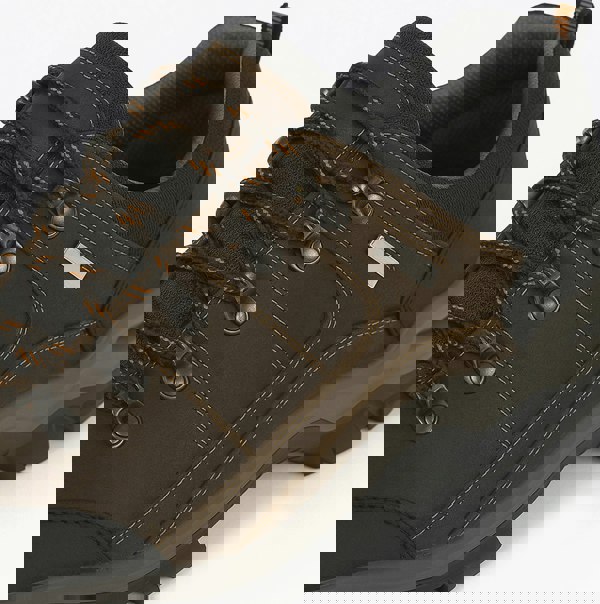 IMAC TERRAIN Mens Leather Trail Shoes Dark Brown