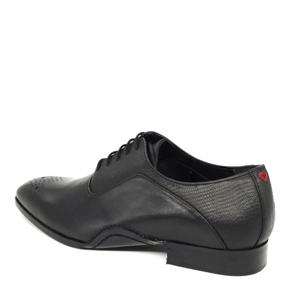 HX London Hillingdon Textured Oxford Shoes