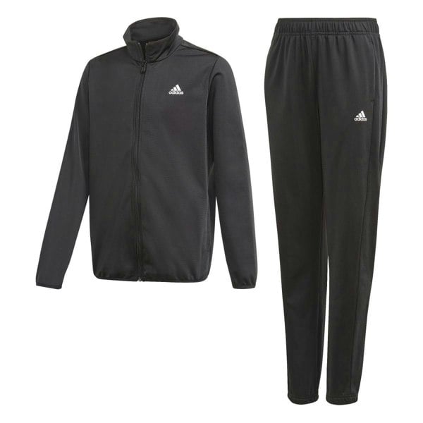 Adidas Childrens/Kids Essentials Tracksuit - Black/White