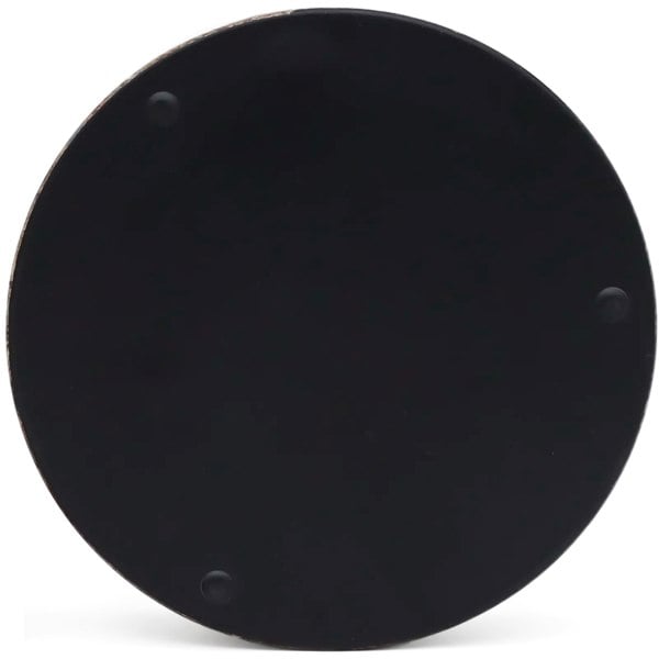 Maison des Cadeaux Set of 4 Zebra Print Round Drink Coasters with Holder