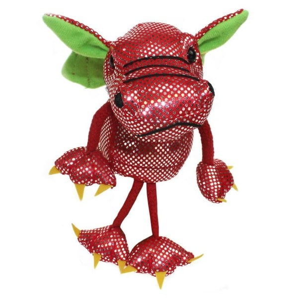 The Puppet Company Dragon - Red - Finger Puppets