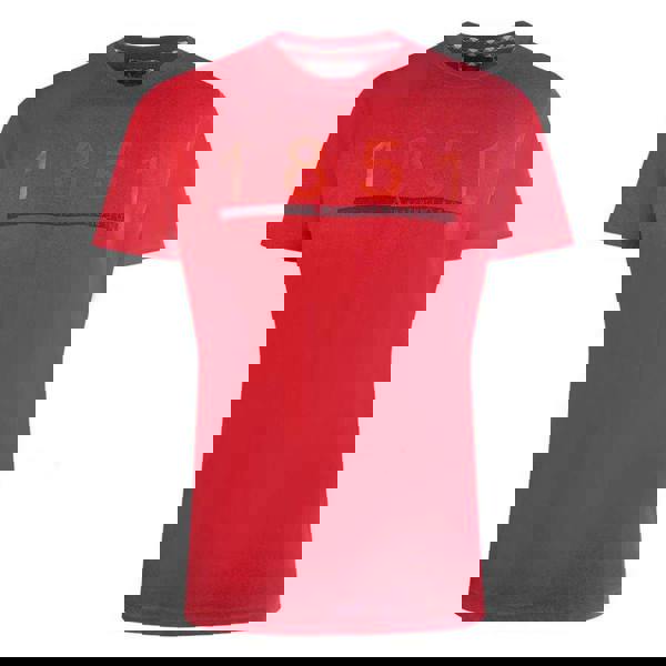 Aquascutum Mens London 1851 T-Shirt - Red