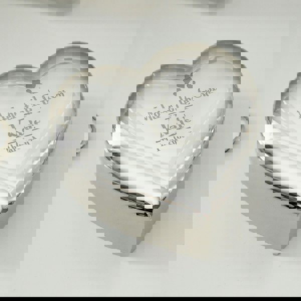 Personalised Memento Company Personalised Decorative Wedding Mother of the Groom Heart Trinket Box