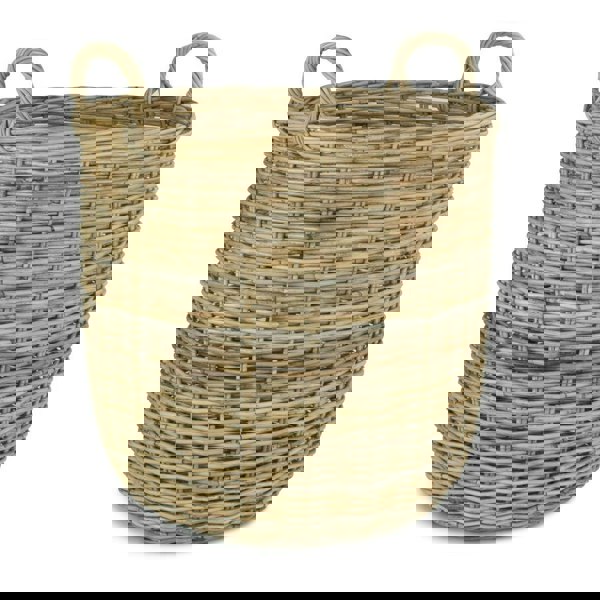 Rattan Log Basket