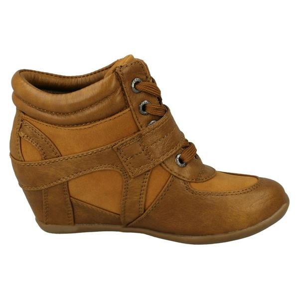 Cutie Girls Cutie Mid Wedge Ankle Boots H5013