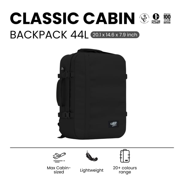 CabinZero Classic Cabin Backpack 44L