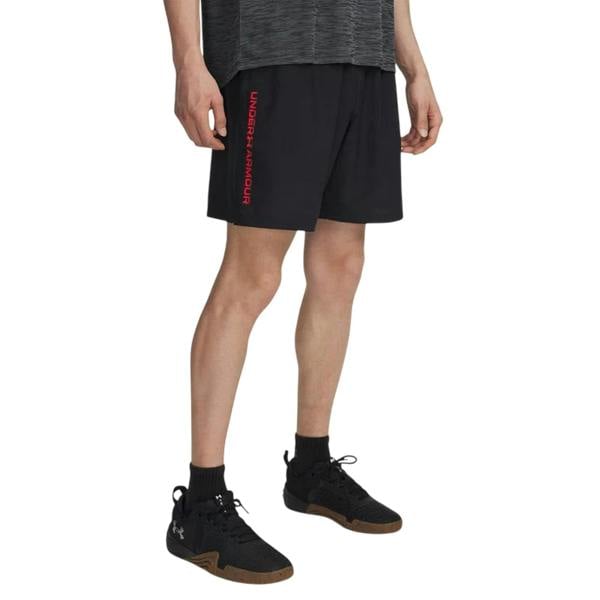 Under Armour Mens Wordmarks Woven Tech Shorts - Black - 