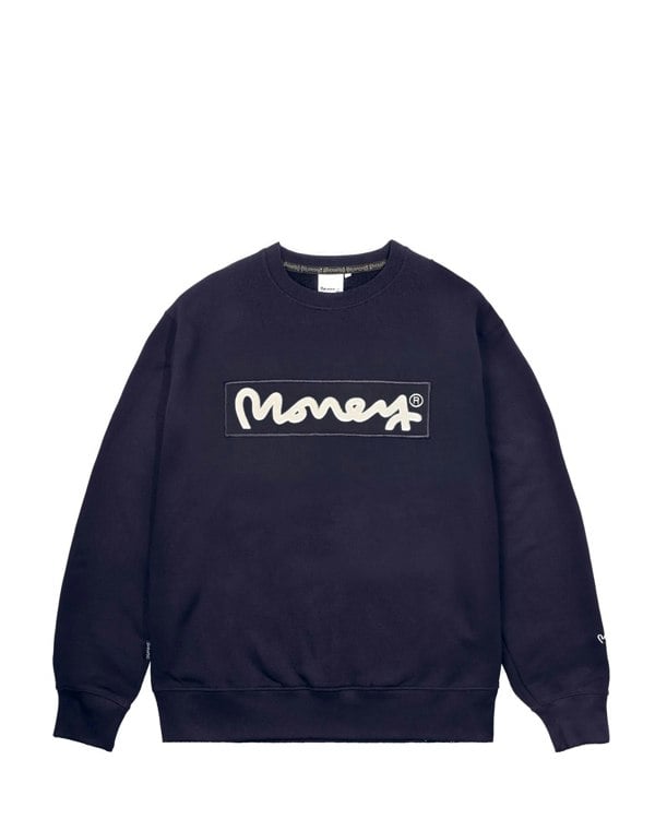 Money Sig Ape Hells Crew Sweat Navy