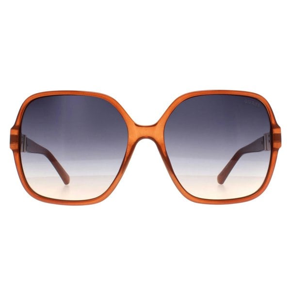 Guess Sunglasses GF00017 47W Light Brown Blue Gradient