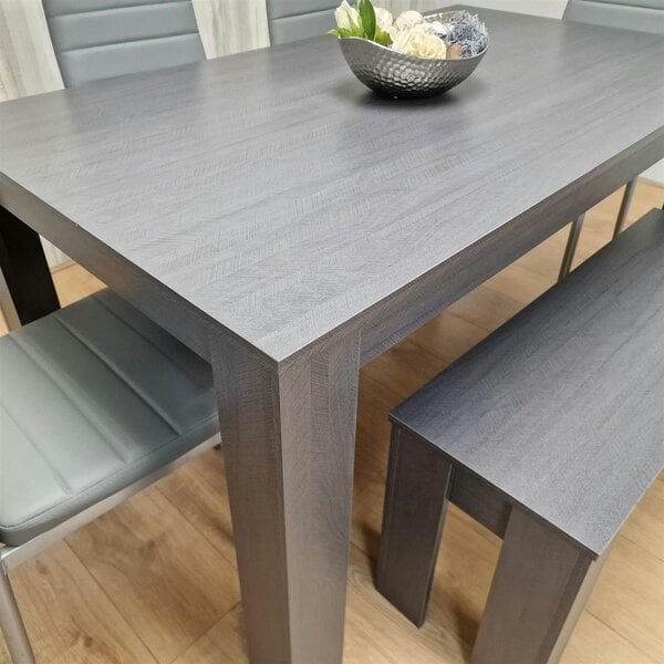 Kosy Koala Dining Table Set with 4 Chairs and a Bench Dining Room and Kitchen table set of 4