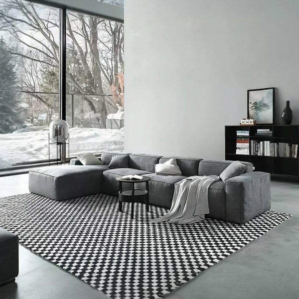 Zavia Three Seater Corner Sofa, Linen-Ritconcept-Rit Concept