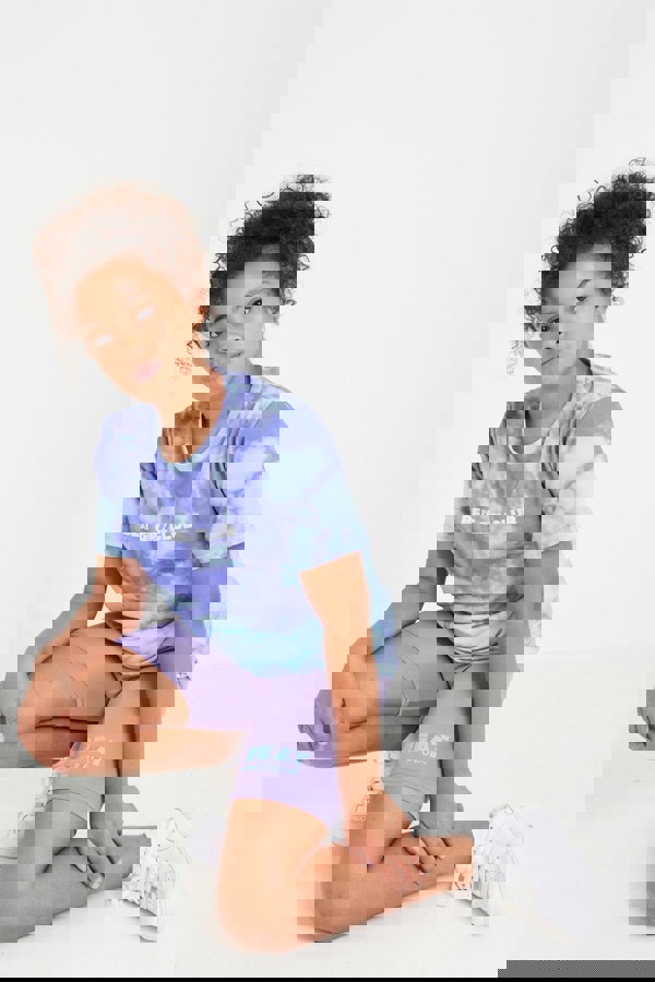 Beat Girlz Club Back Flip Cycle Short - Lilac