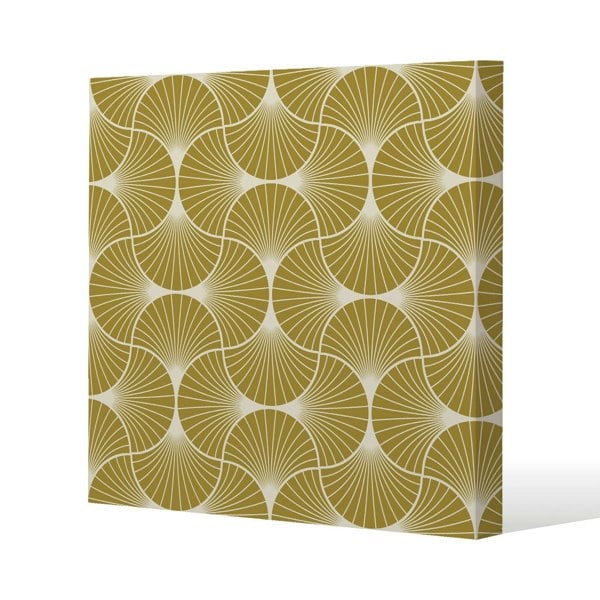Benjamin Tate Design Geometric Shells (Canvas Print)