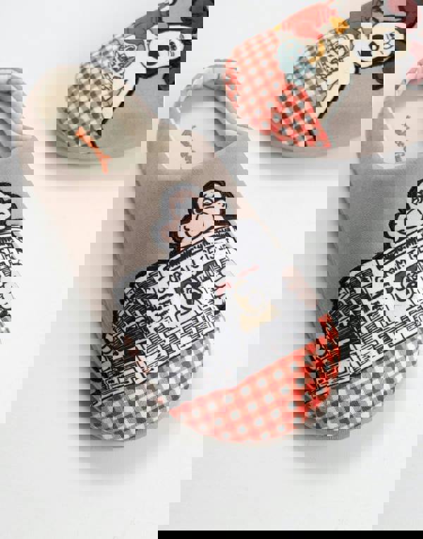 Wallace And Gromit Unisex Brown Multi Character Mule Slippers