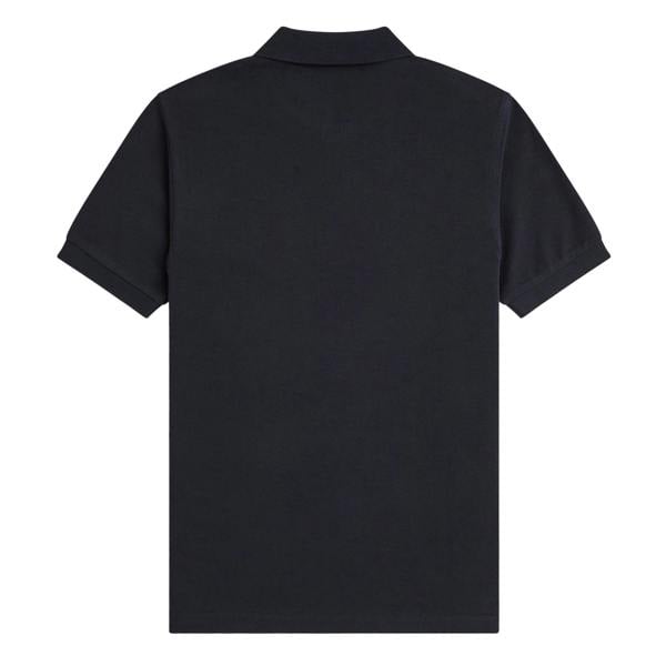 Fred Perry Plain Polo Shirt Navy/Seagrass