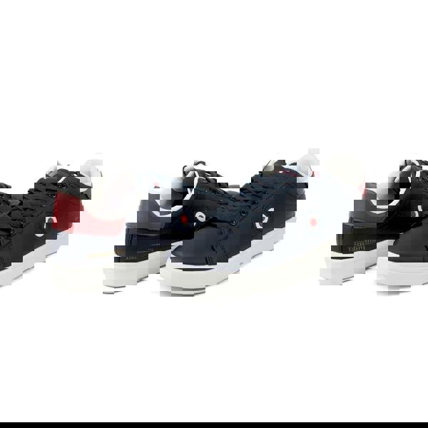 Lambretta Pinball 2 Mens Casual Smart Lace Up Memory Foam Trainers