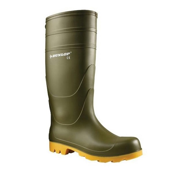 Dunlop Mens Unisex Universal Wellies - Green