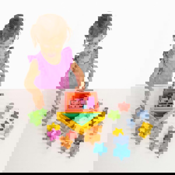 tickit Rainbow Wooden Stars