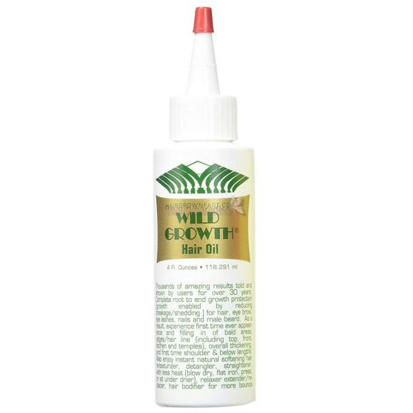 wild growth hair oil for thinning hair and breakage