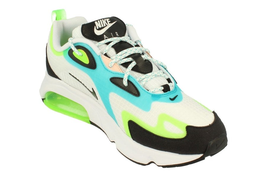 Nike Air Max 200 Se Mens Cj0575  101 - White Black Electric Green 101 - Photo 3