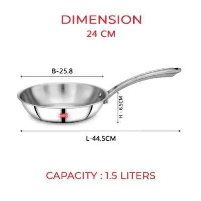 AVIAS TRIPLY FRYPAN - 24cm (1.5L)