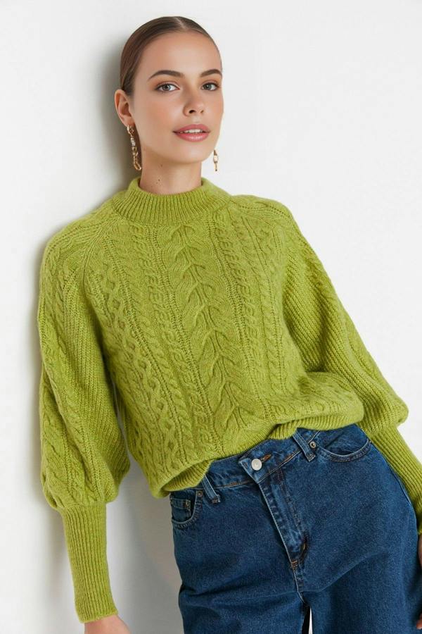 WOVCOR Soft Textured Knit Sweater