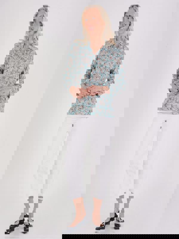 TIGI Persian Floral Print Shirt