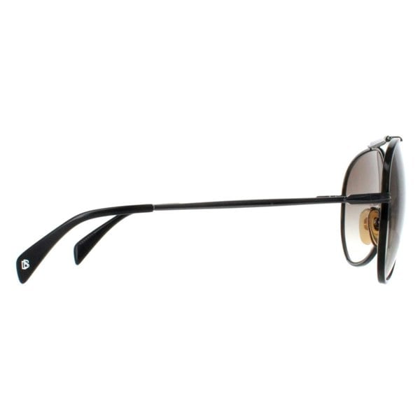 David Beckham Sunglasses DB7003/S KJ1 HA Dark Ruthenium Brown Gradient