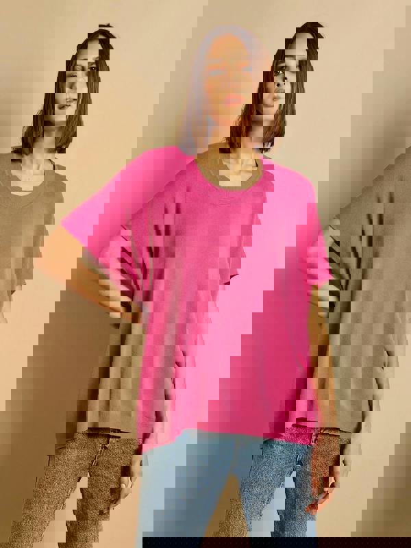 GWD Katerina Short Sleeve Oversized Jumper